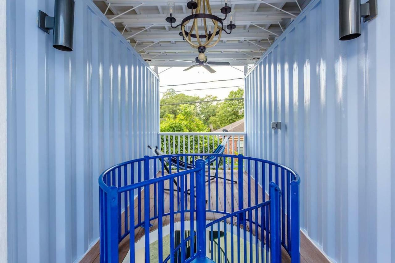 East Downtown Mico-Luxe Container Living Pod #8 Apartment Houston Exterior foto